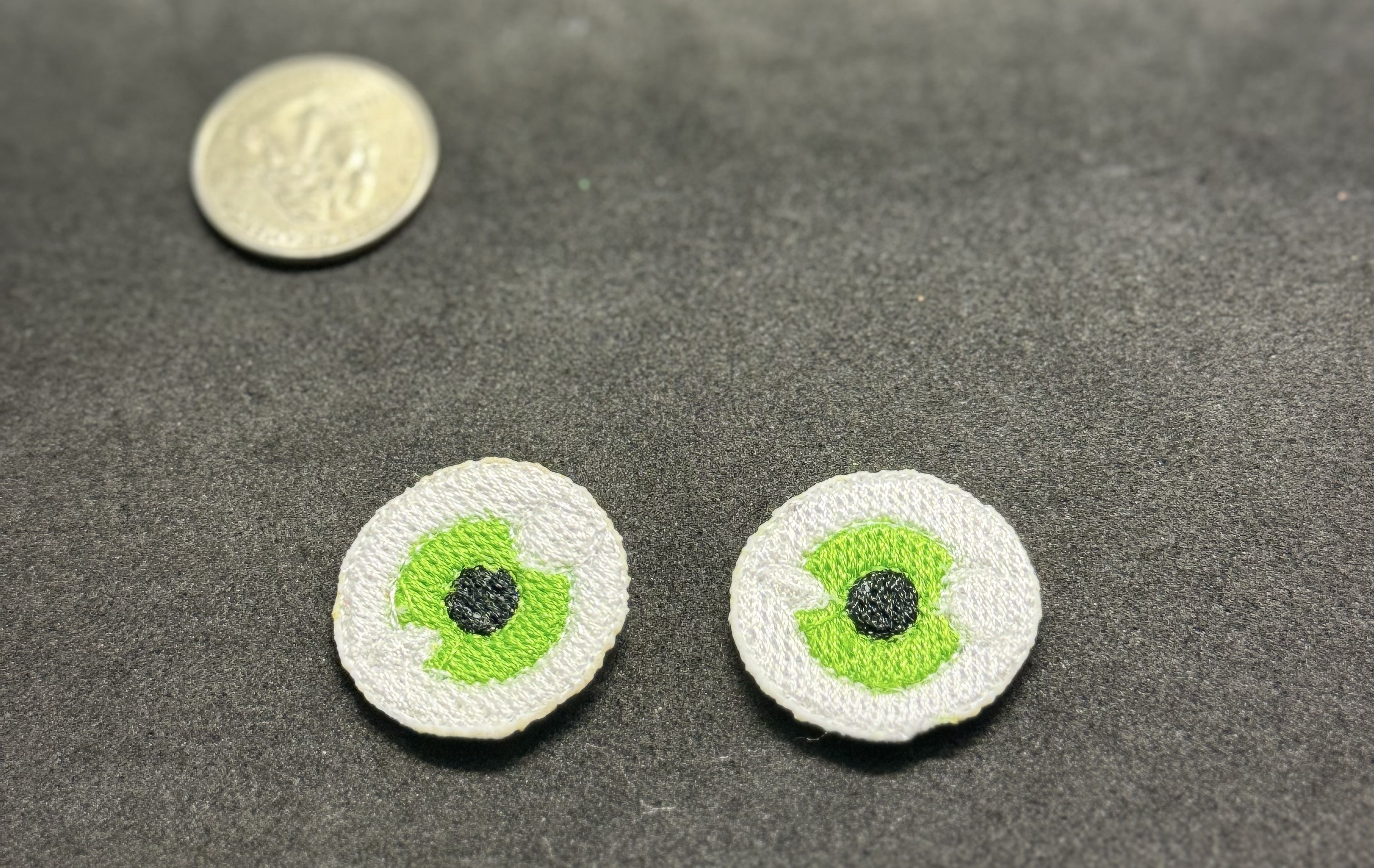 embroidery eyes